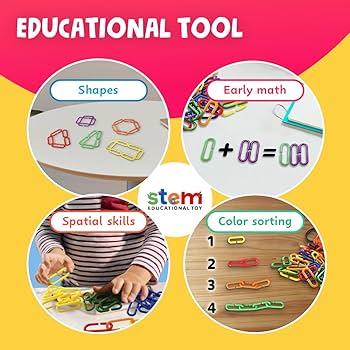 [Skoolzy]Skoolzy 120 Rainbow Math Links with Tote by FREE Pattern Sequence Download Preschool Toys Sort Count Motor [並行輸入品] 61V+QLjzumL._UF350,350_QL80_.jpg